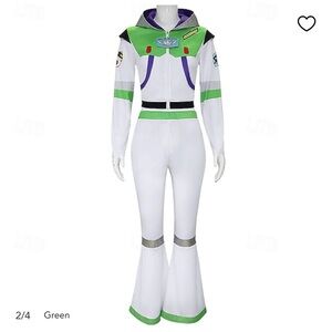 NWT and in bag Buzz-light year Costume - White and Green
